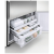 Fisher and Paykel RF522BRPUX7 Freestanding Fridge Freezer - Stainless Steel